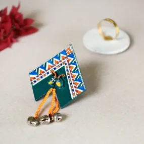 Pihu - Madhubani Handpainted Wooden Ring