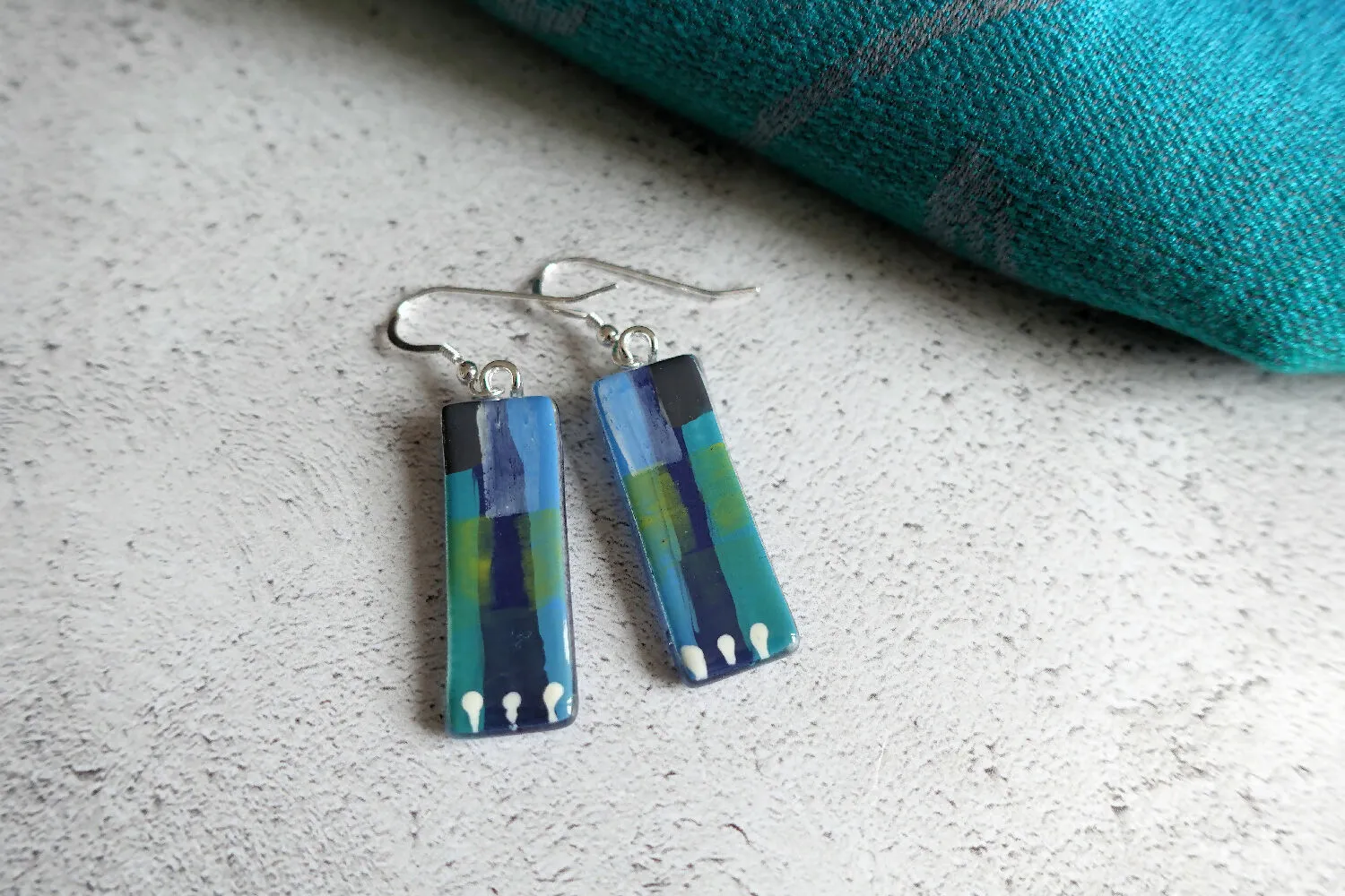 Placements - Fused Glass Earrings