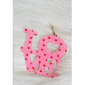 Polka Dot Love Earrings