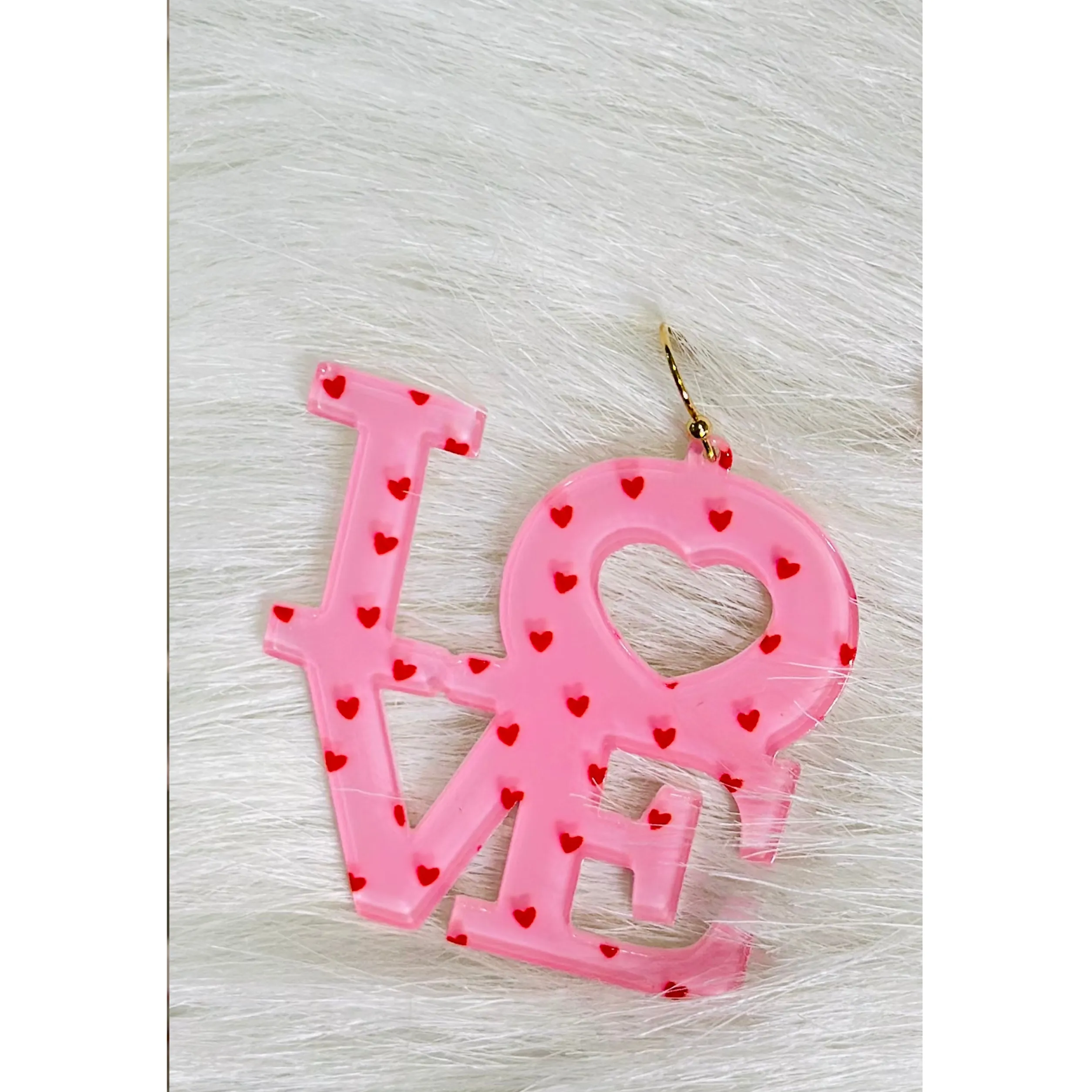 Polka Dot Love Earrings