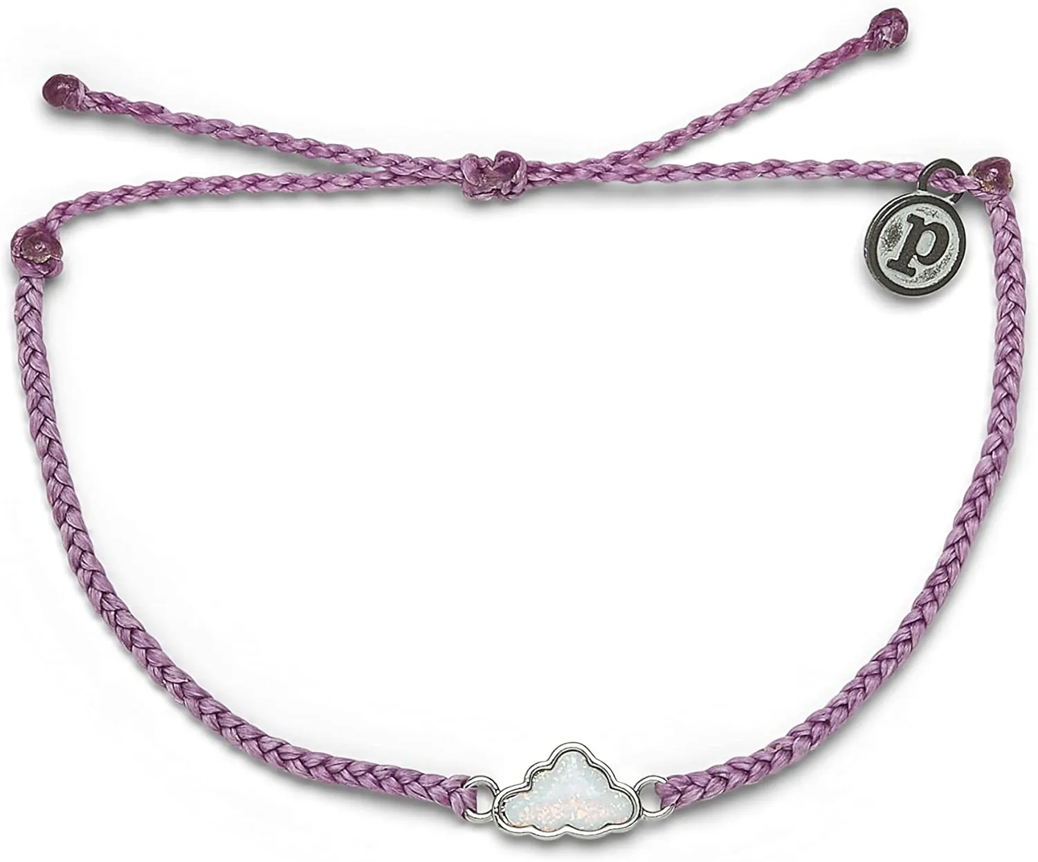 Pura Vida Silver Opal Cloud Bracelet LAVENDER