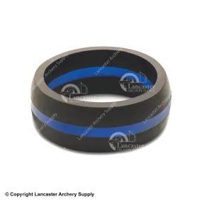 QALO Men's Thin Line Ring (Blue)