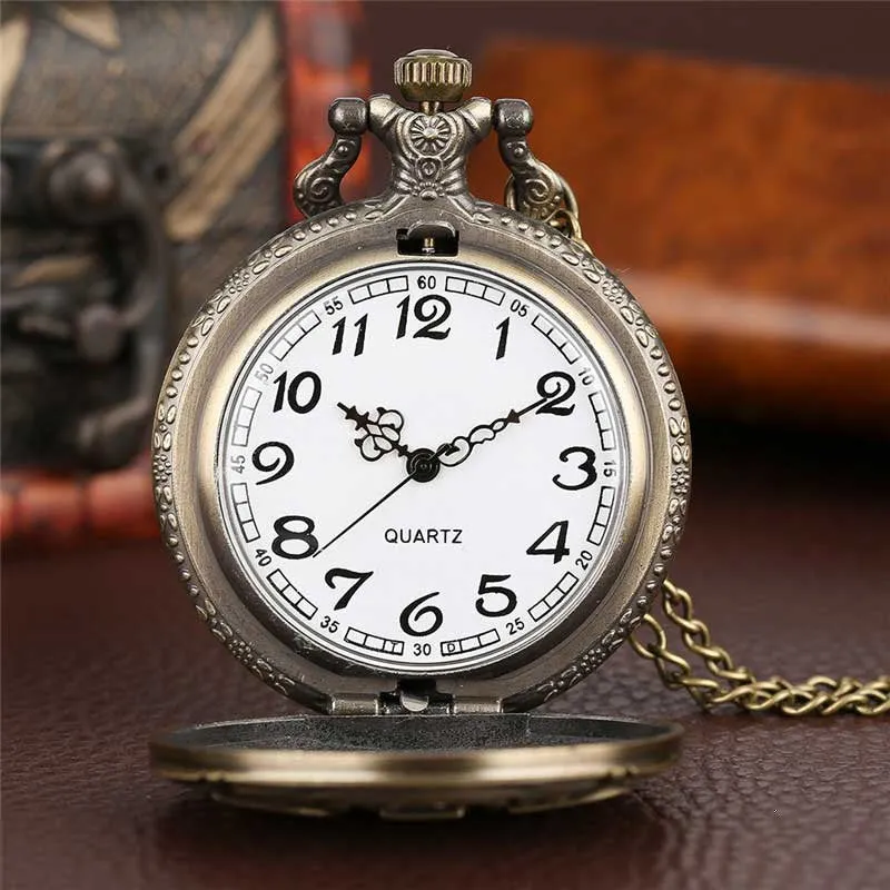 "Dad" Engraved Bronze Pocket Watch