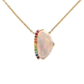 Rainbow Opal Necklace