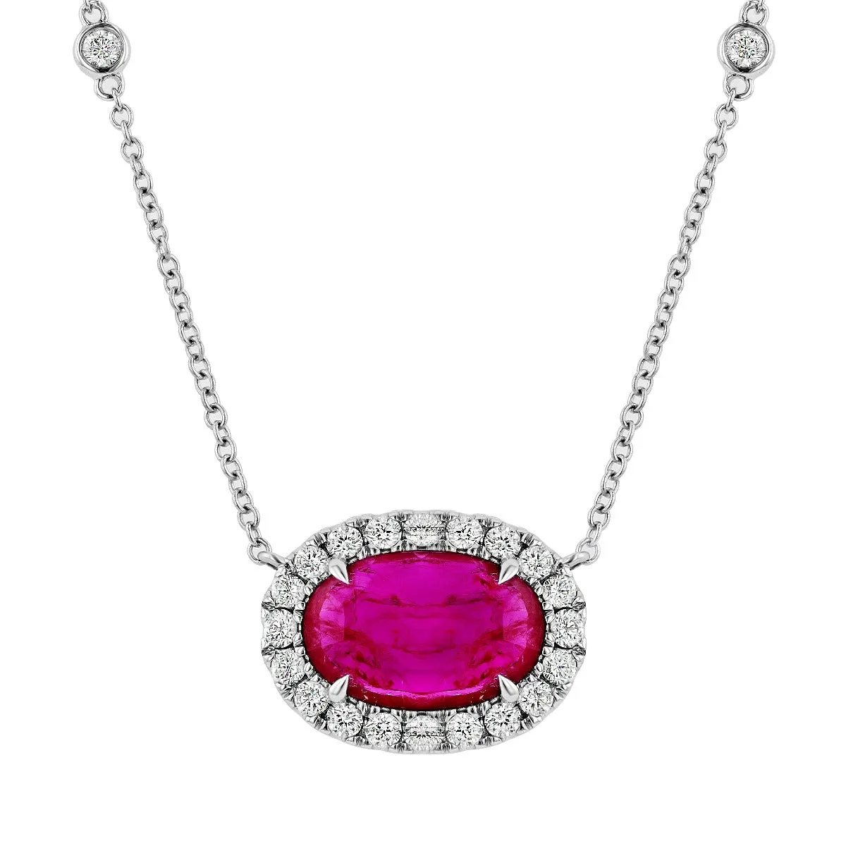 Riviera Collection Ruby & Diamond Pendant