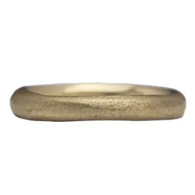 Sandcast Gold Ring