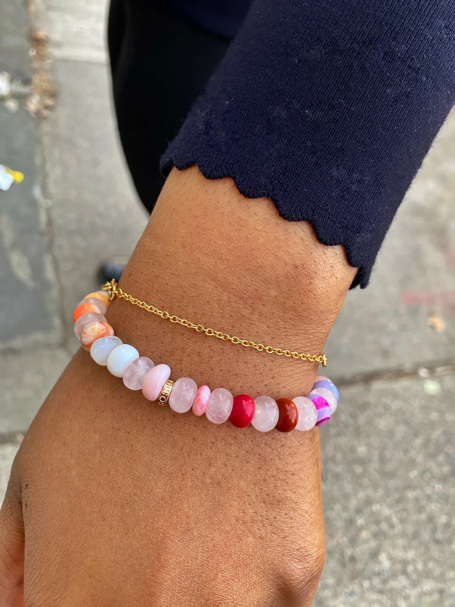 Sherbet Gem Bracelet in Multicolor