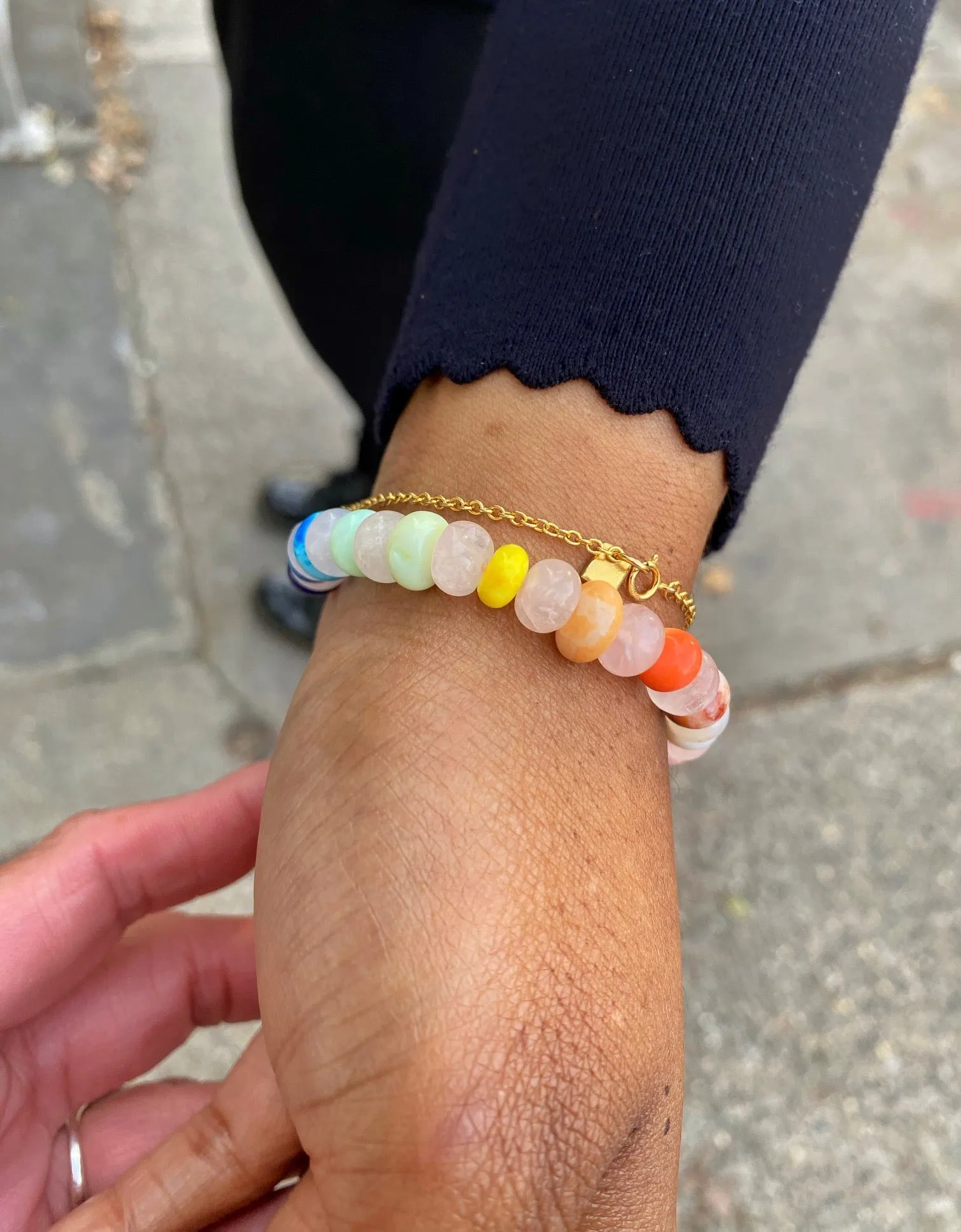 Sherbet Gem Bracelet in Multicolor