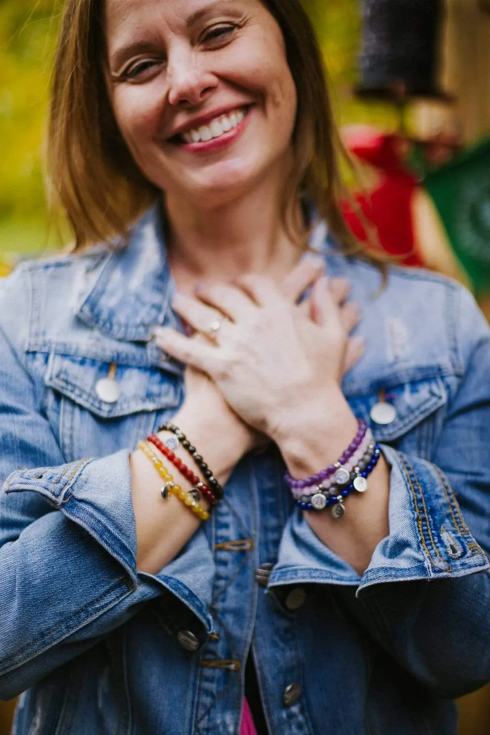 Solar Plexus Chakra Yellow Opal Bracelet