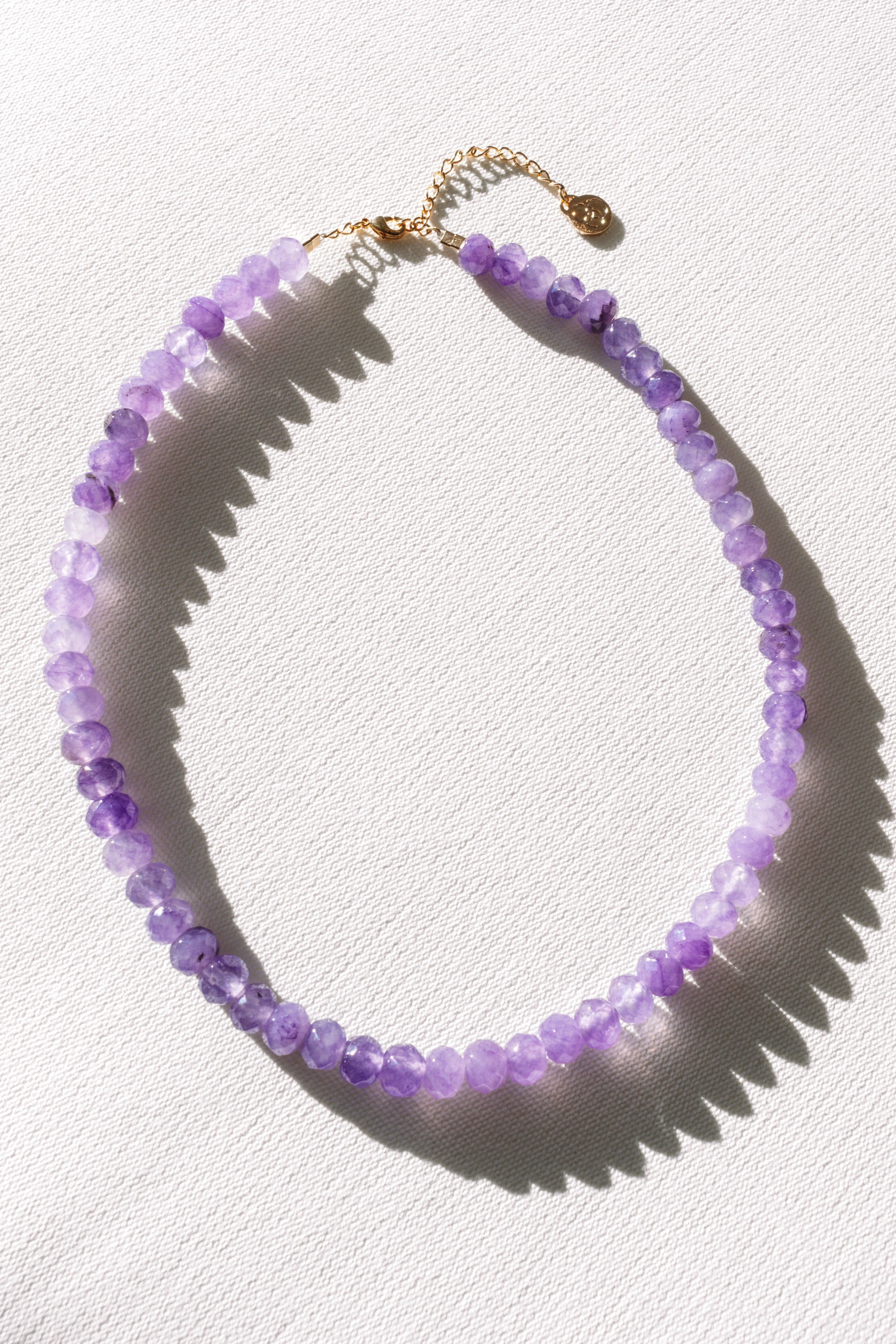 Spring Is Calling Necklace - Purple