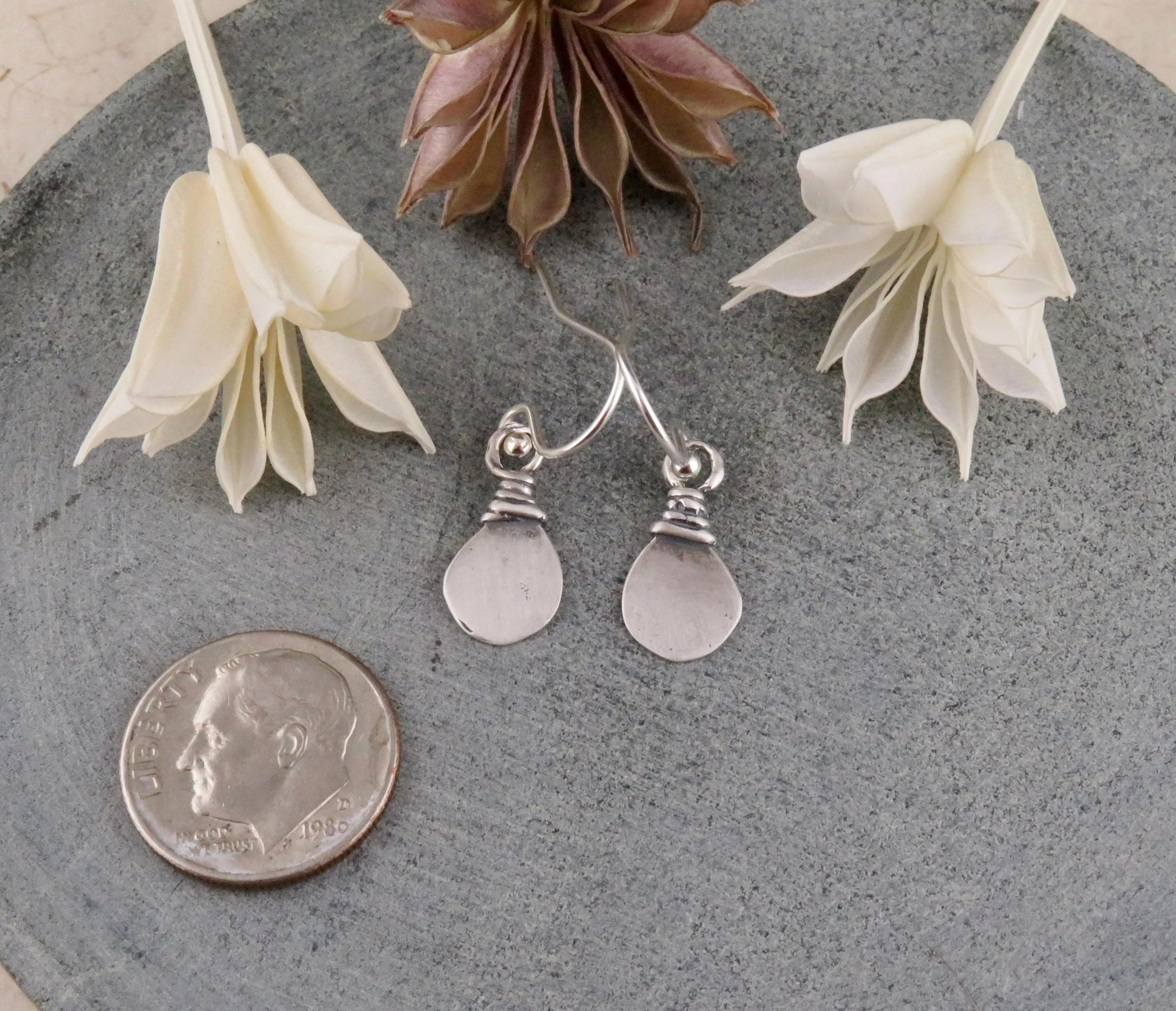 Sterling Native Drop Earrings