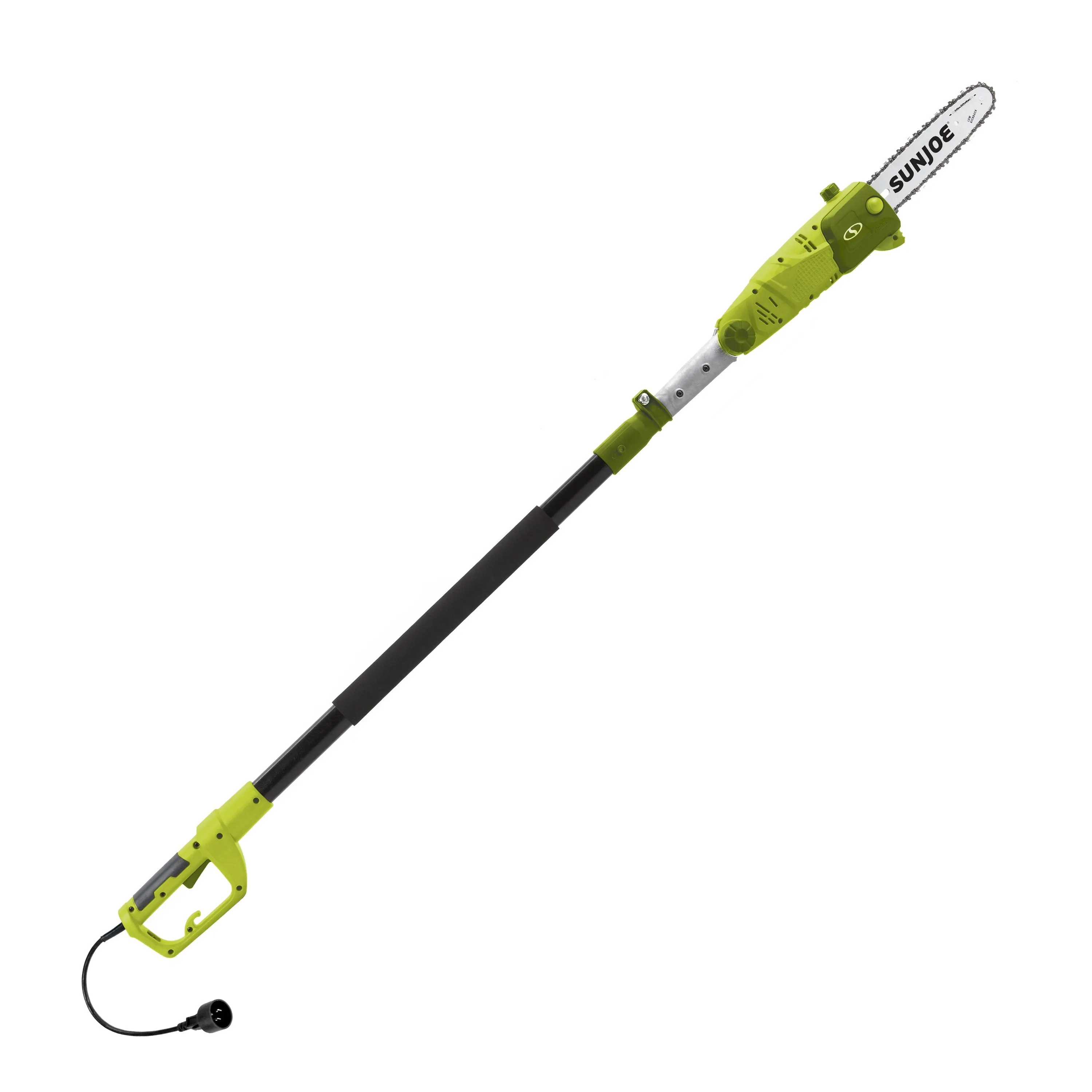 Sun Joe SWJ803E-RM Electric Multi-Angle Pole Chain Saw | 10 inch | 8.0 Amp | Green (Certified Refurbished)