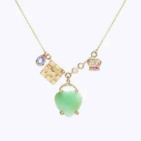 The Lucky Heart Charm Necklace