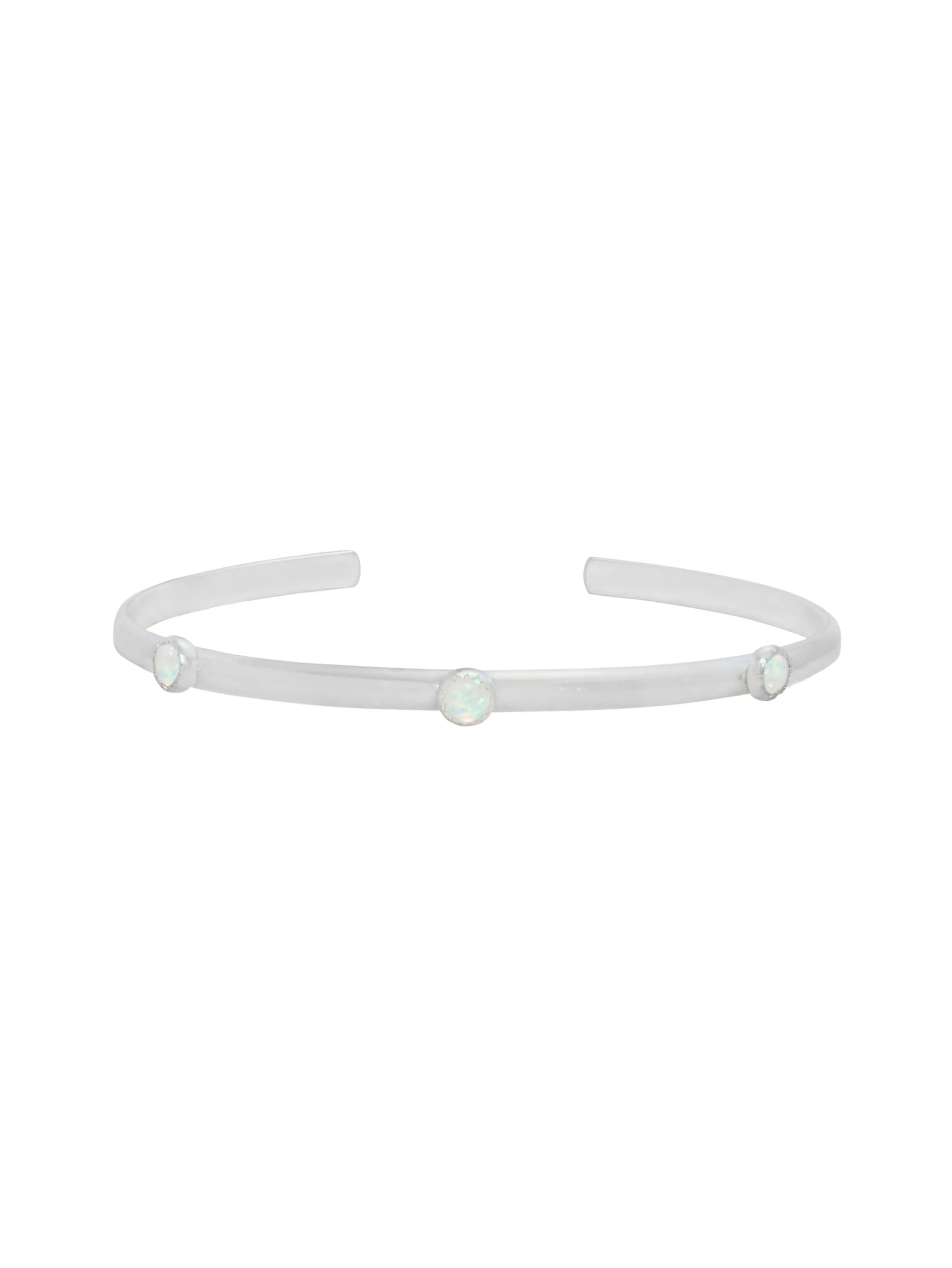 Triple Opal Bangle