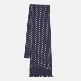 Universal Works Short Scarf - Navy