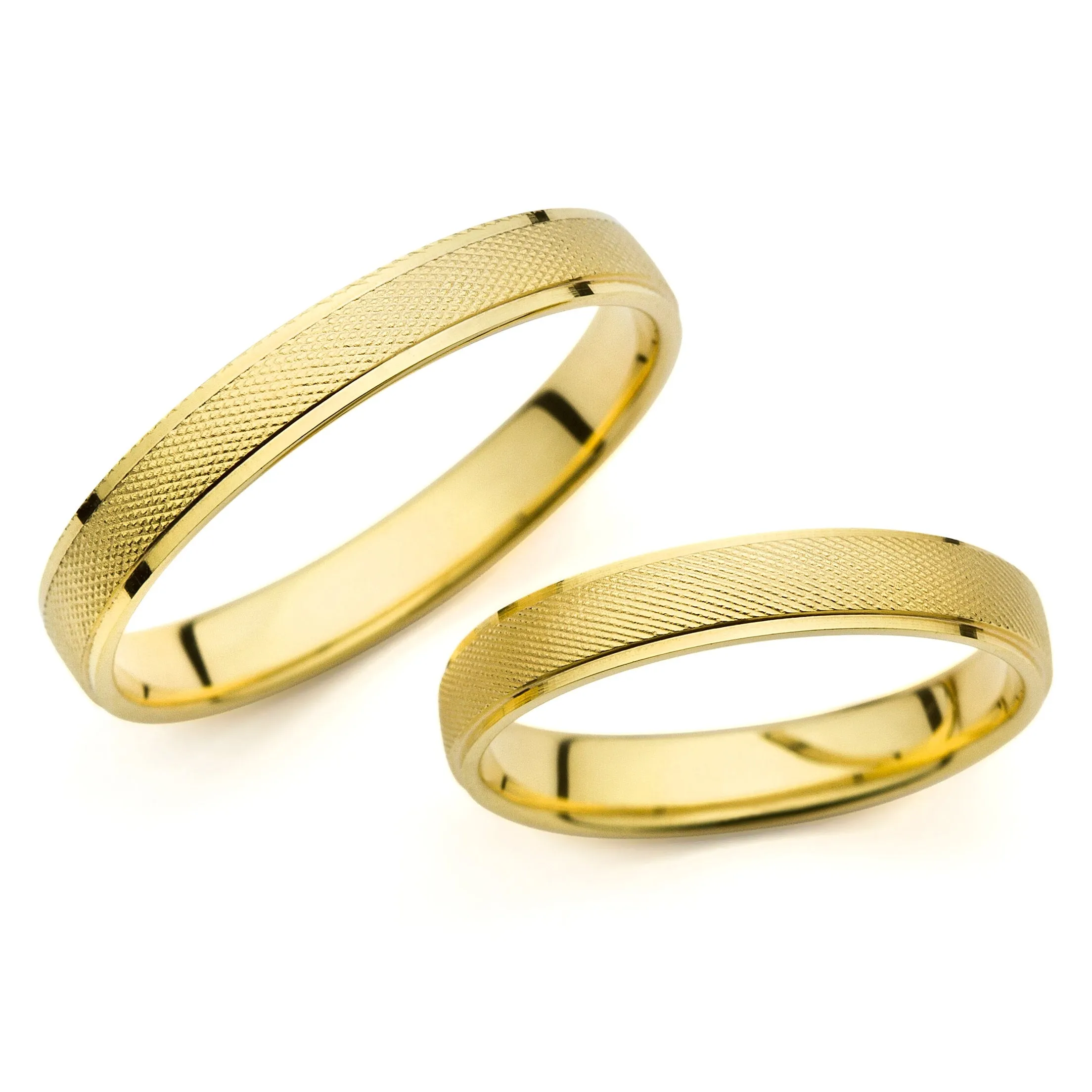 Wedding Band Set (Promise Rings) 360