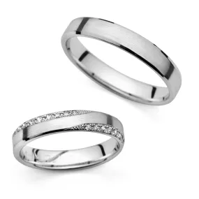 Wedding Band Set (Promise Rings) 4224