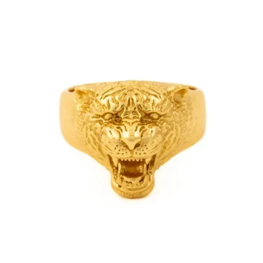 Yellow Gold The "King" Signet by Kingdom