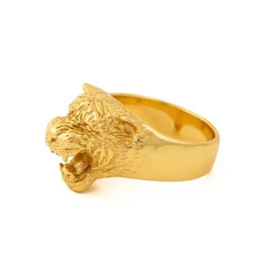 Yellow Gold The "King" Signet by Kingdom