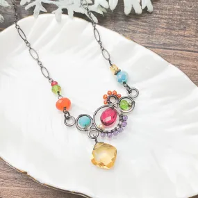 Zoe Medium Bubble Necklace