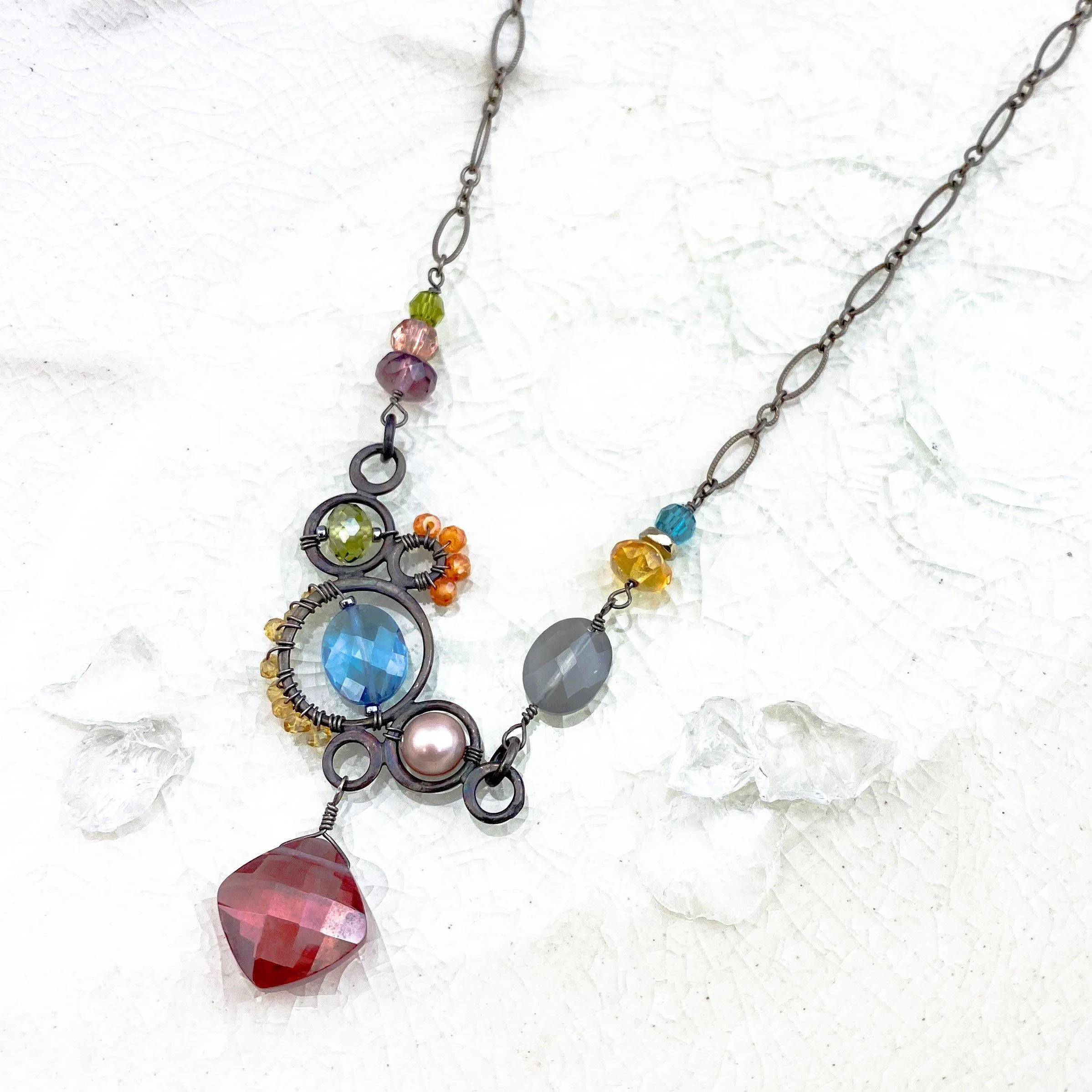 Zoe Medium Bubble Necklace