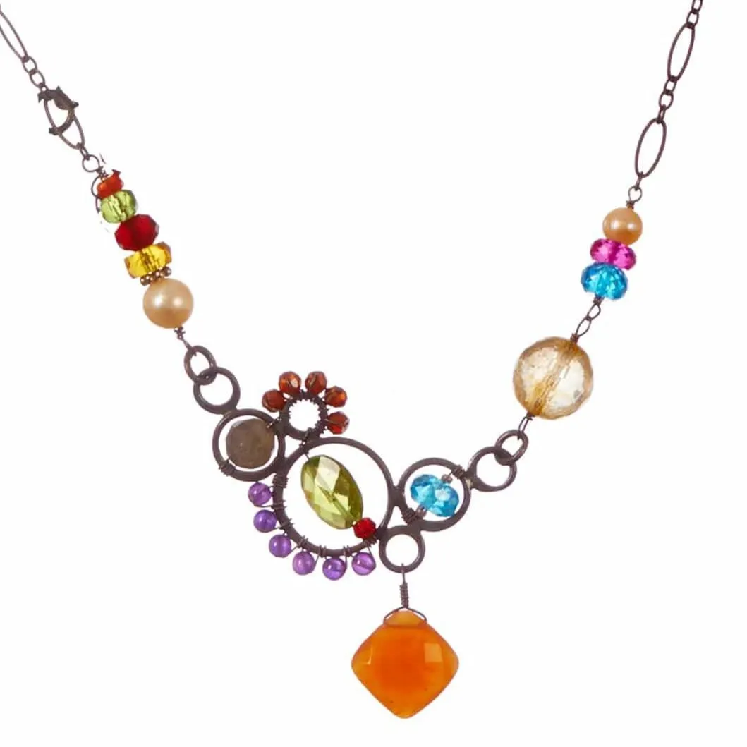 Zoe Medium Bubble Necklace