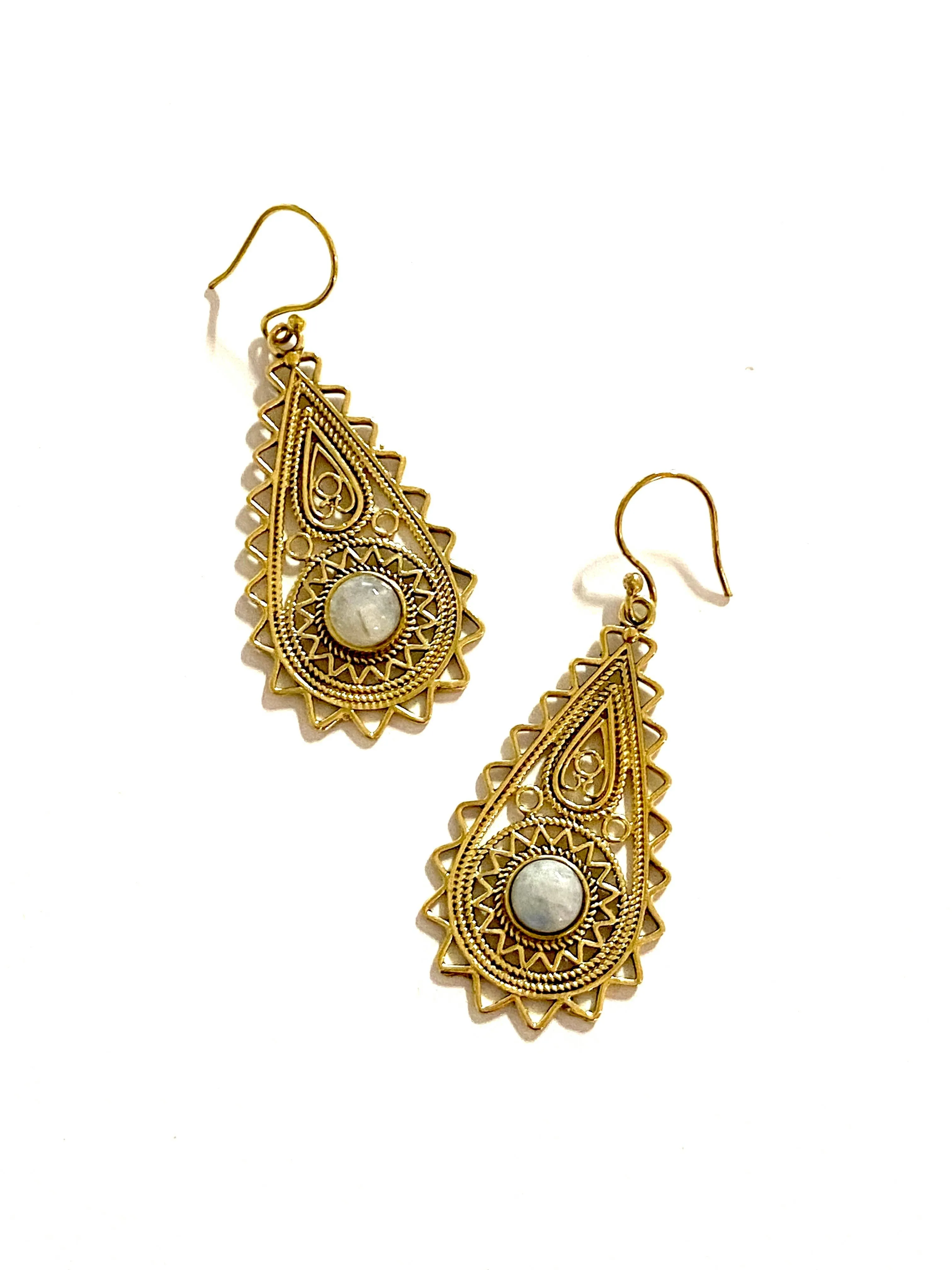 Zoya Moonstone Earrings